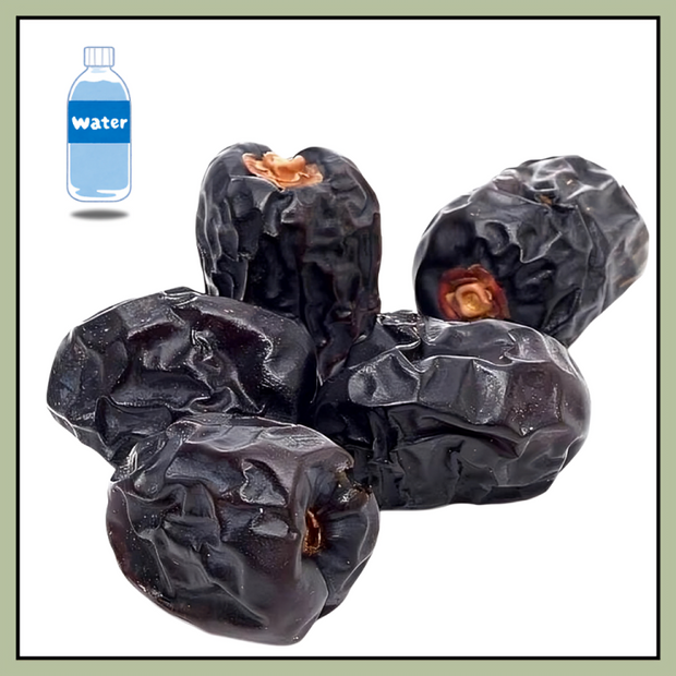 SAUDIA PREMIUM AJWA DATES & FREE ZAMZAM WATER (1000g)